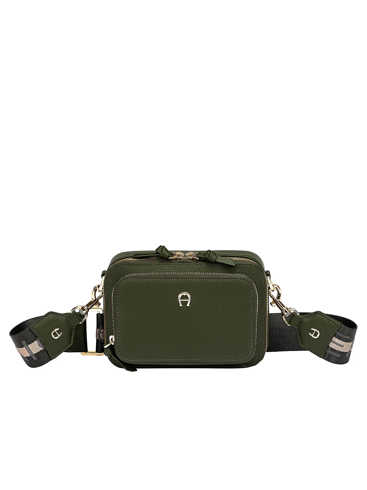 AIGNER | Ledertasche - Mini Bag ZITA Small | olive